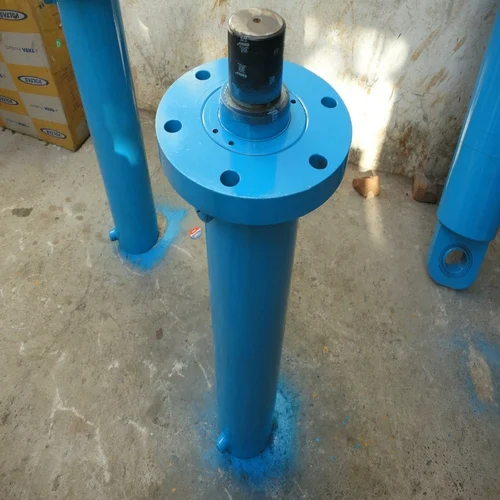 HPP Double Acting Heavy Duty Hydraulic Cylinder, For Industrial, Mild Steel - Image 3